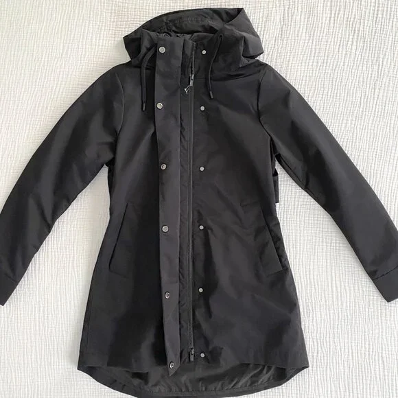 Athleta Hooded Raincoat (S) NWOT - Picture 3 of 11